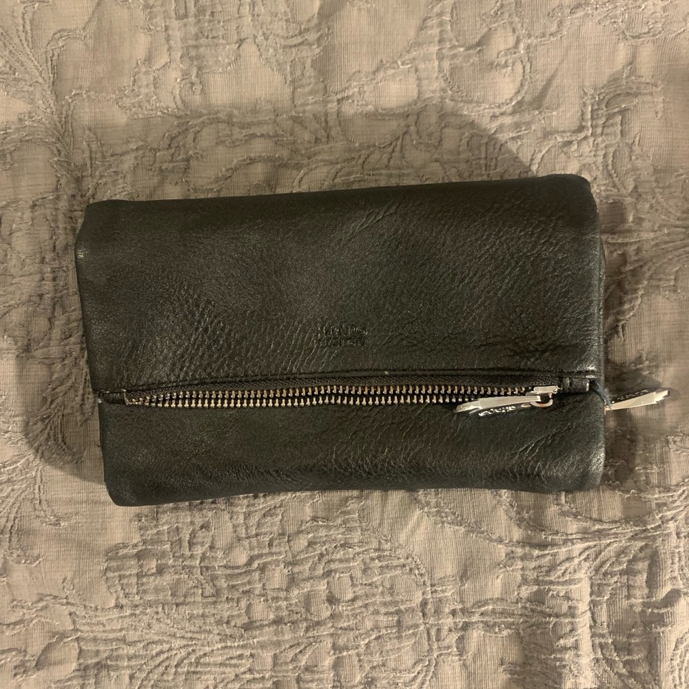 Black Faux Leather Wallet